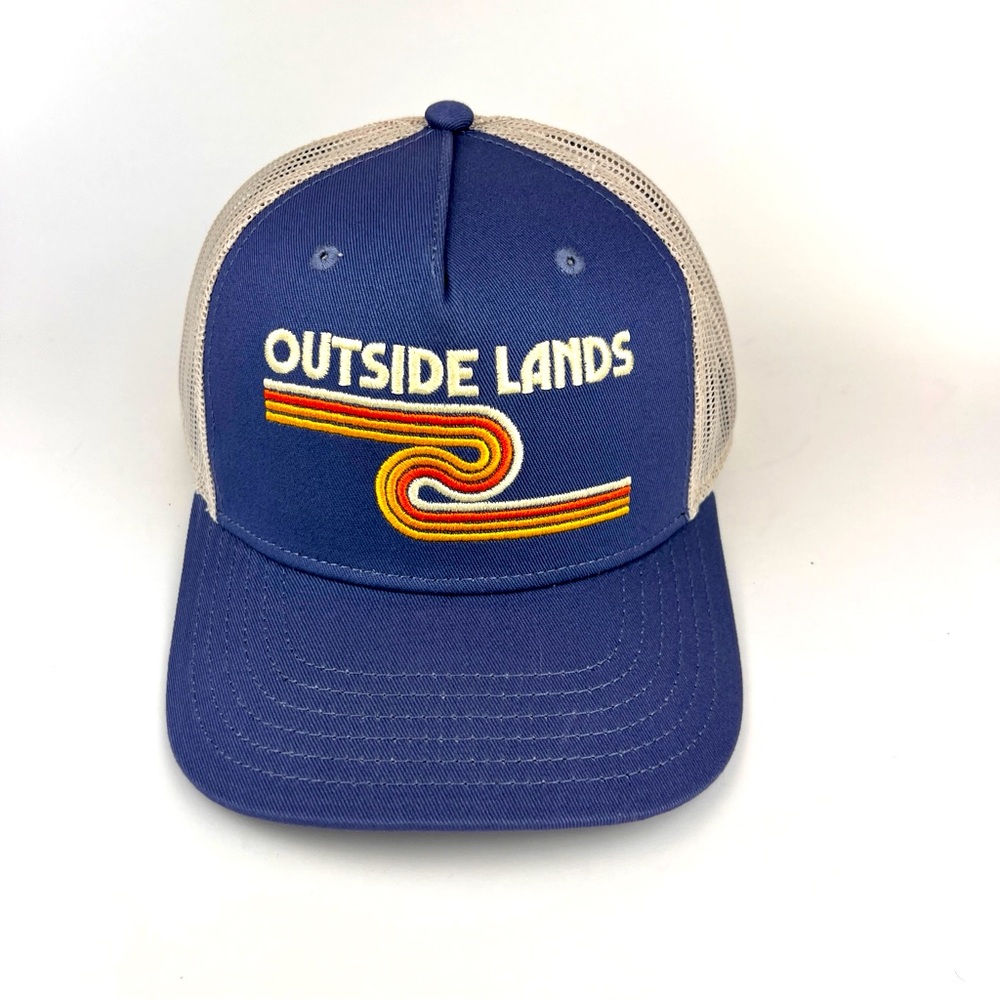 Outside Lands Blue Trucker Hat - Women’s One Size Fits All